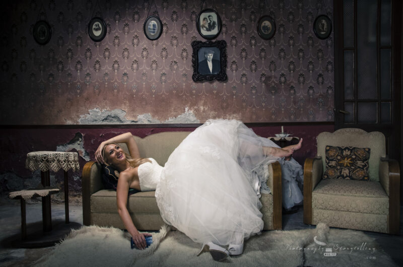 Conceptual Wedding Photography in Crete