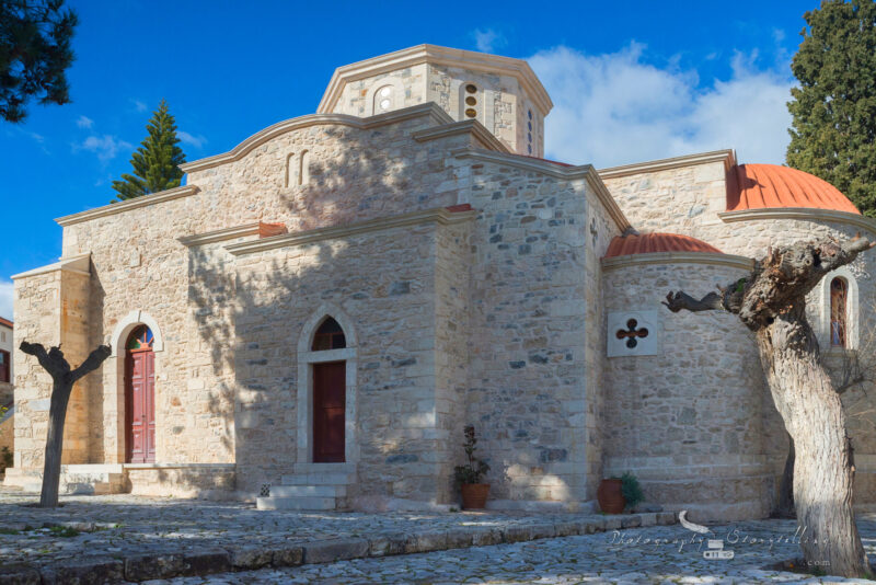Agkarathos Monastery - exterior shoot